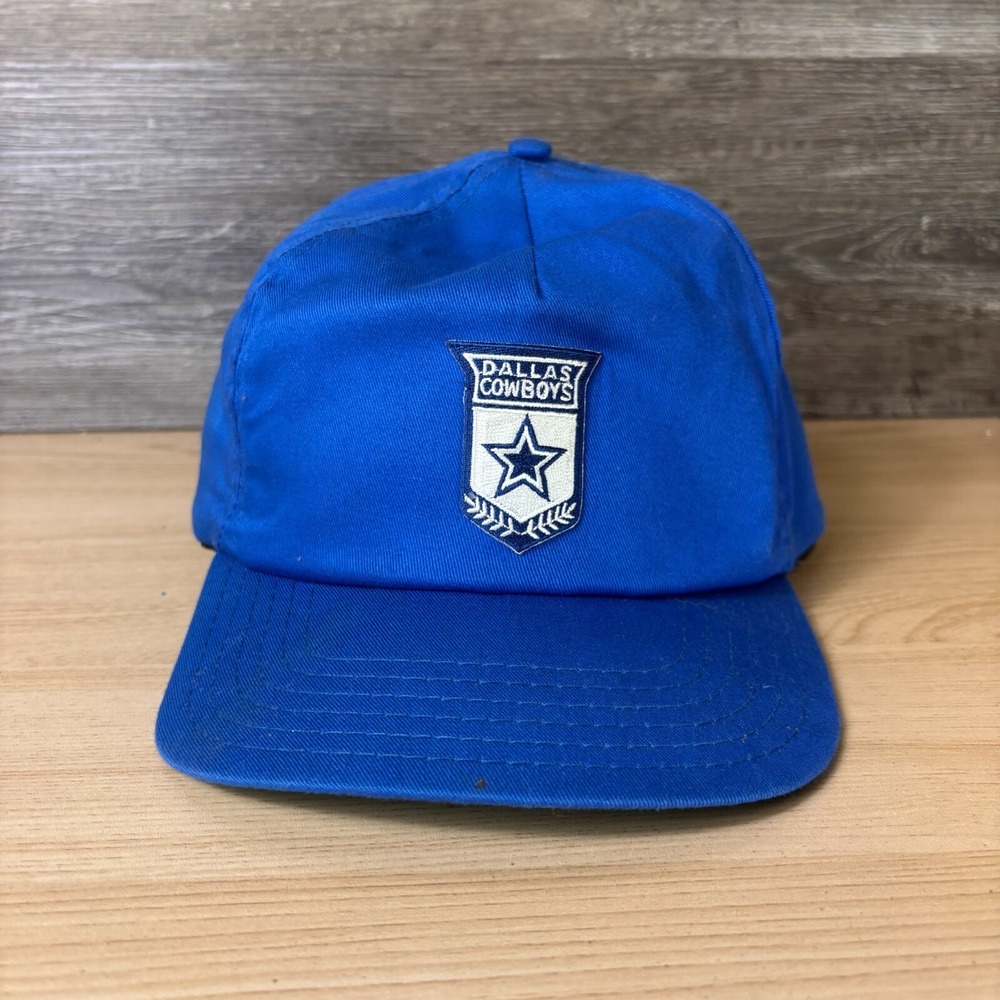 Vintage Dallas Cowboys Hat Cap Snapback Blue Trucker Lightweight Cloverdale USA